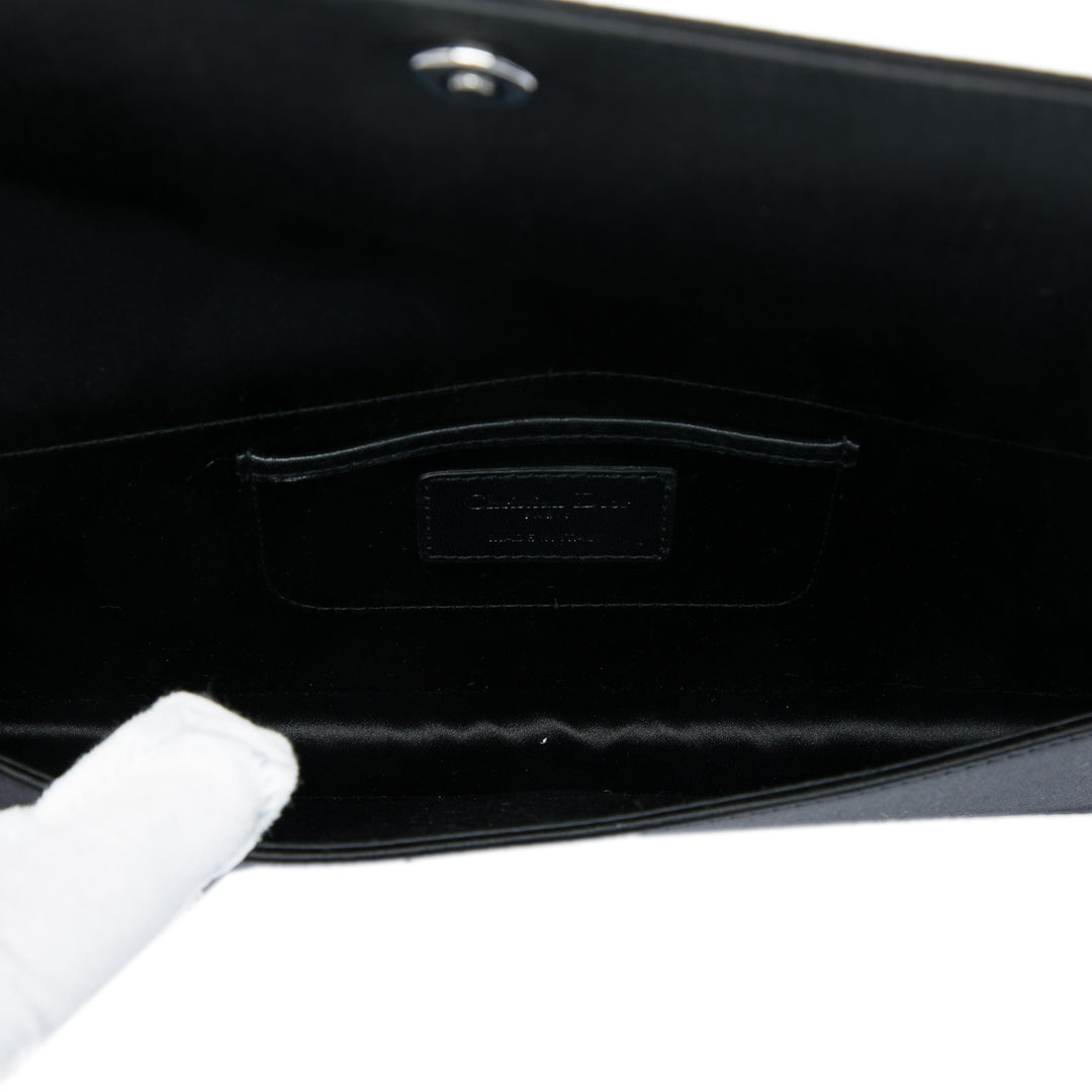 Dior Sequins Pochette avec chaîne Noir – vue 4 – GABY PARIS