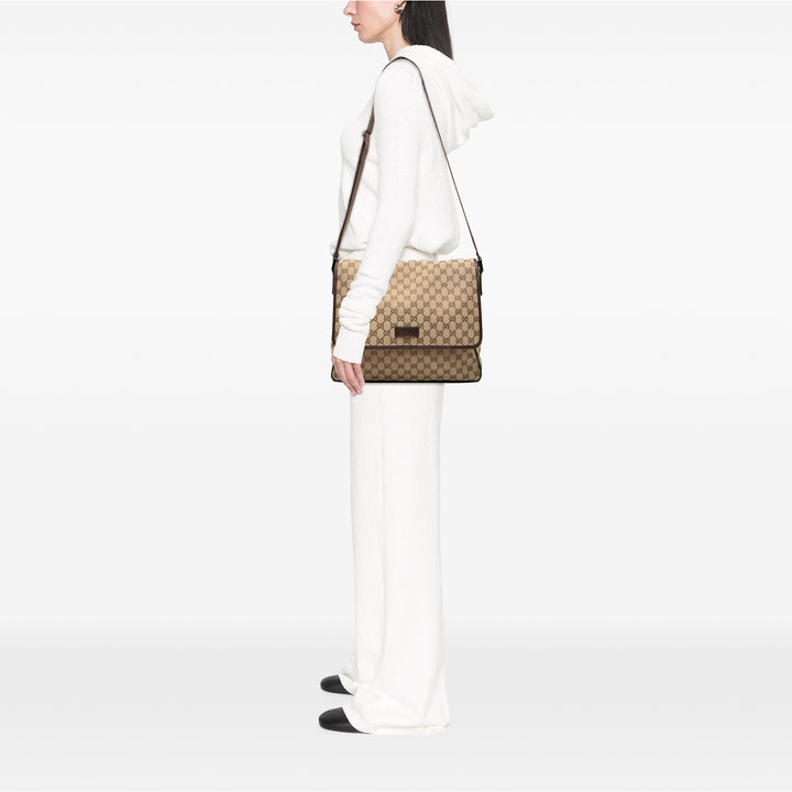 Gucci GG Toile à rabat Messenger Sac