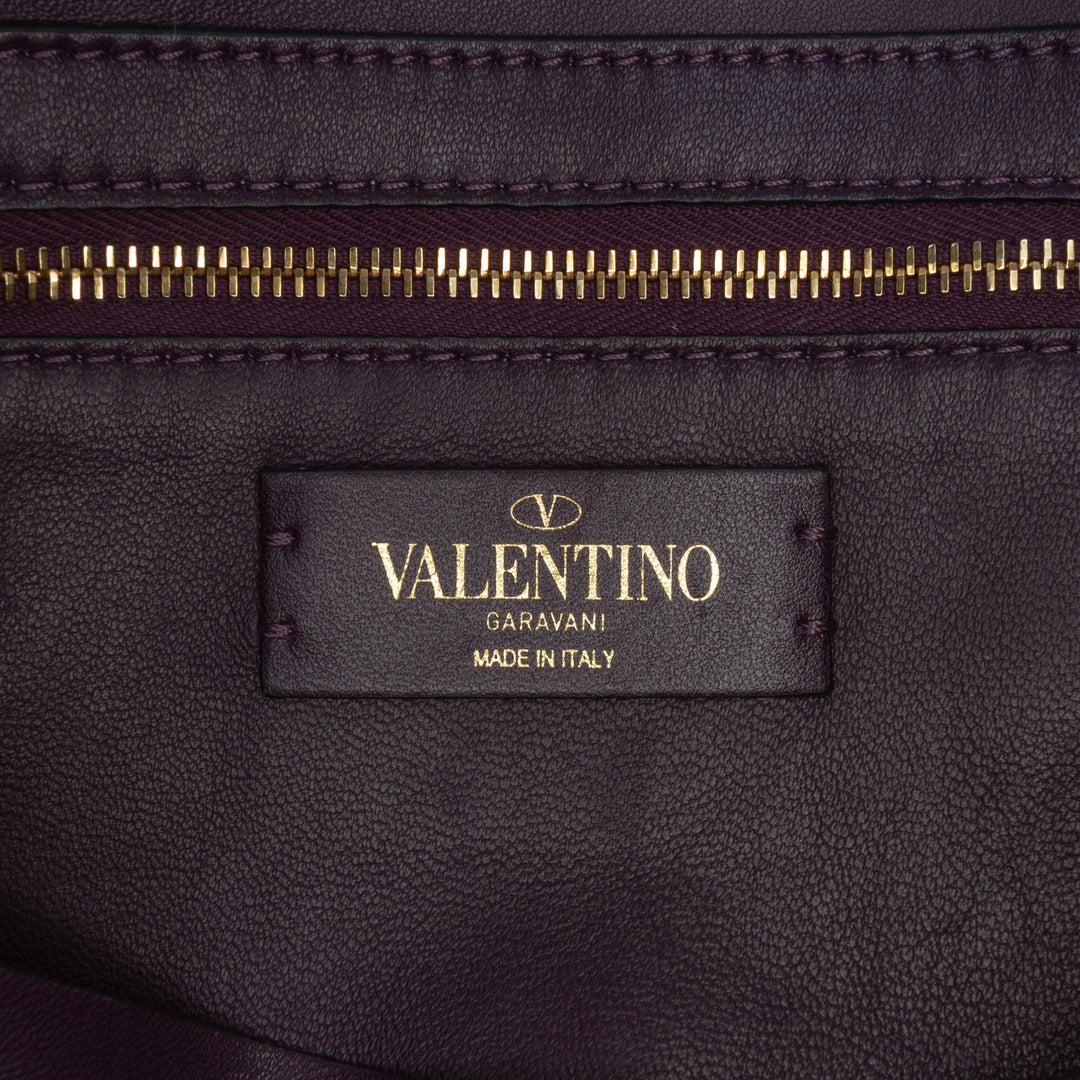 Valentino Large Knit Roman Stud Sac