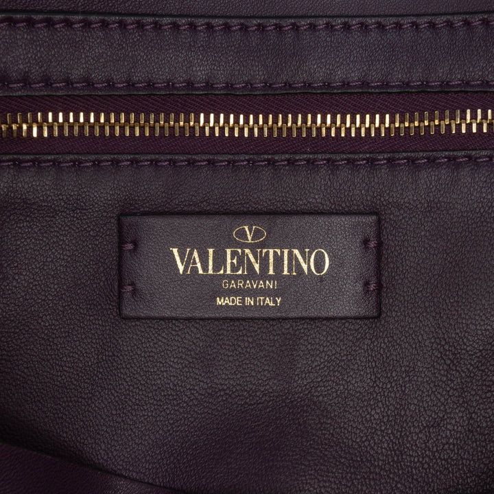 Valentino Large Knit Roman Stud Sac