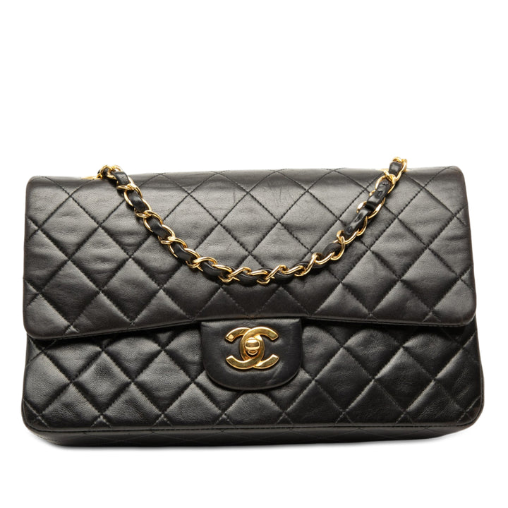 Chanel Medium Classic Cuir d’agneau Double rabat