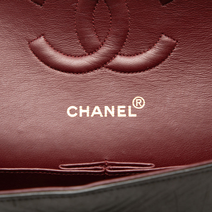 Chanel Medium Classic Cuir d’agneau Double rabat