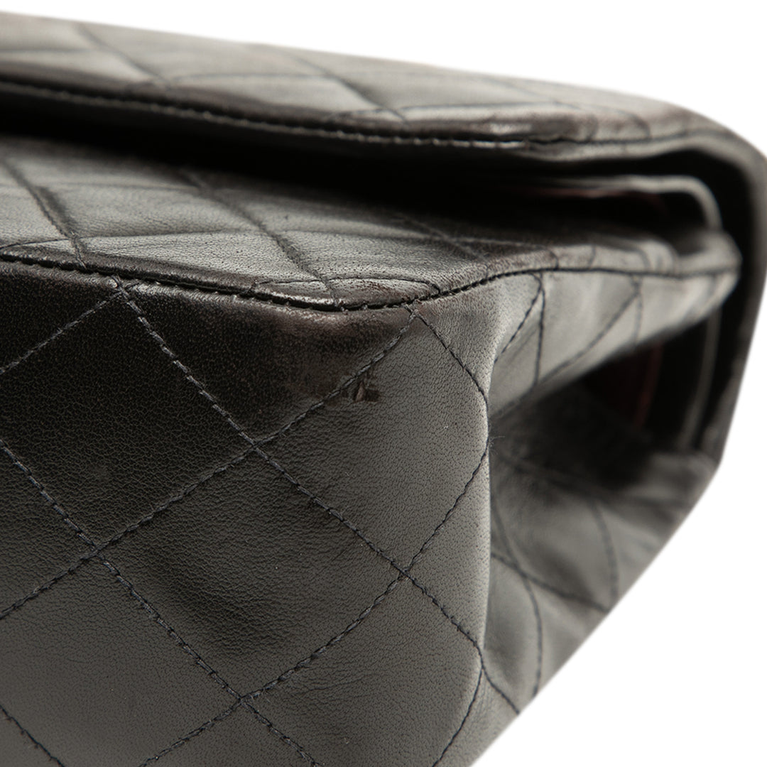 Chanel Medium Classic Cuir d’agneau Double rabat