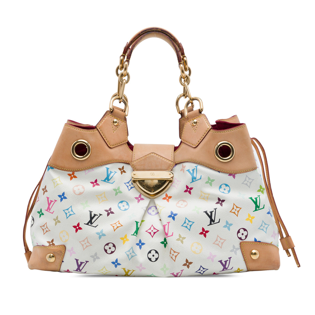Louis Vuitton Ursula Monogram Multicolore Blanc – vue principale – GABY PARIS