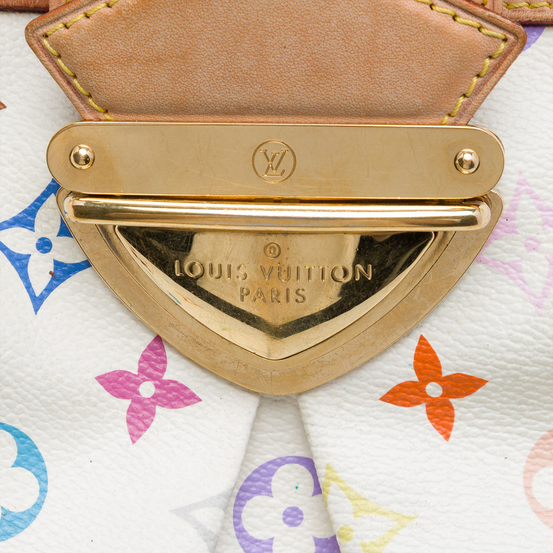 Louis Vuitton Ursula Monogram Multicolore Blanc – vue 5 – GABY PARIS