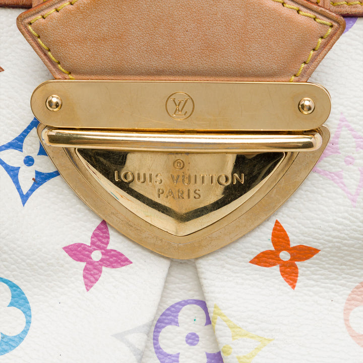 Louis Vuitton Ursula Monogram Multicolore Blanc – vue 5 – GABY PARIS