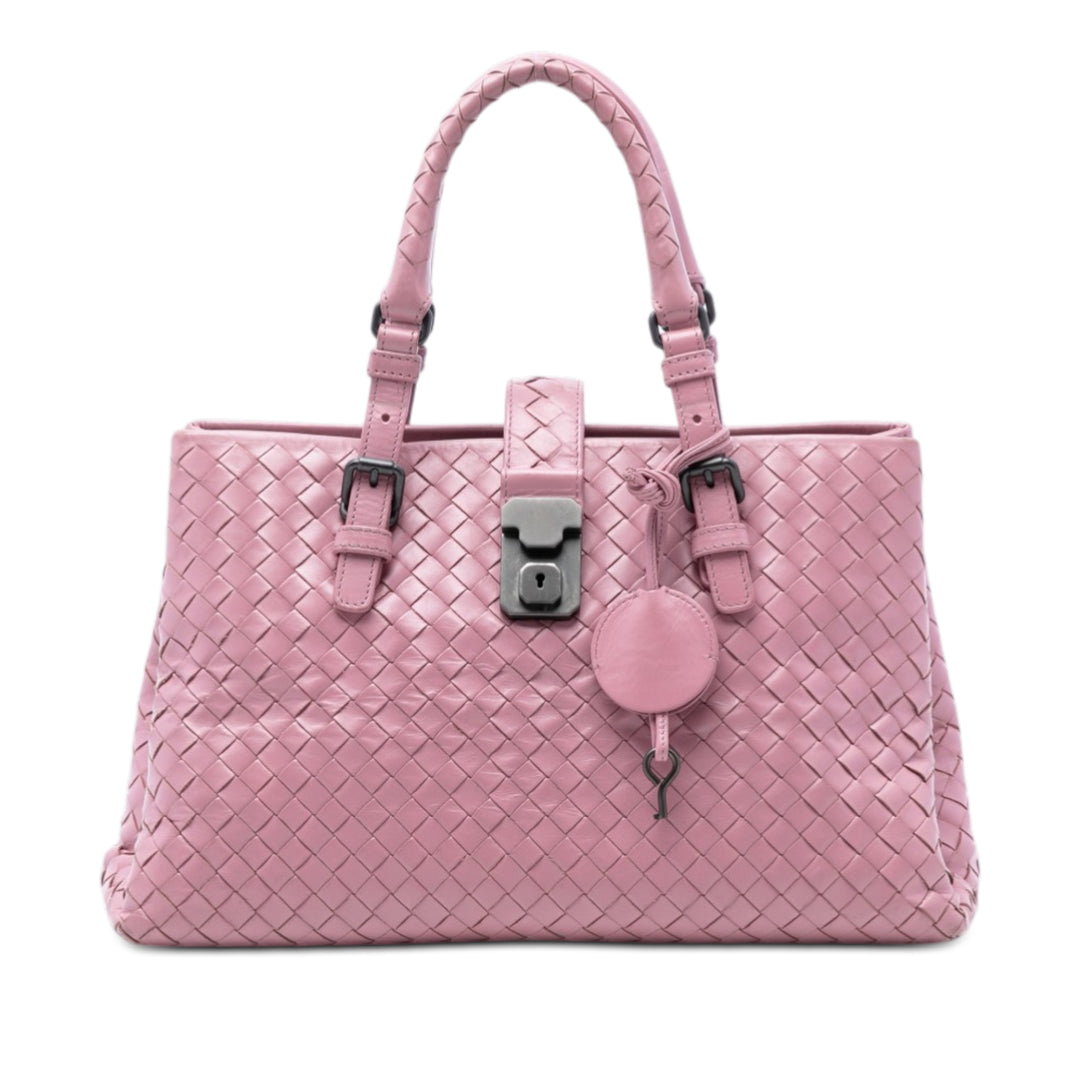 Bottega Veneta Small Nappa Intrecciato Roma Sac