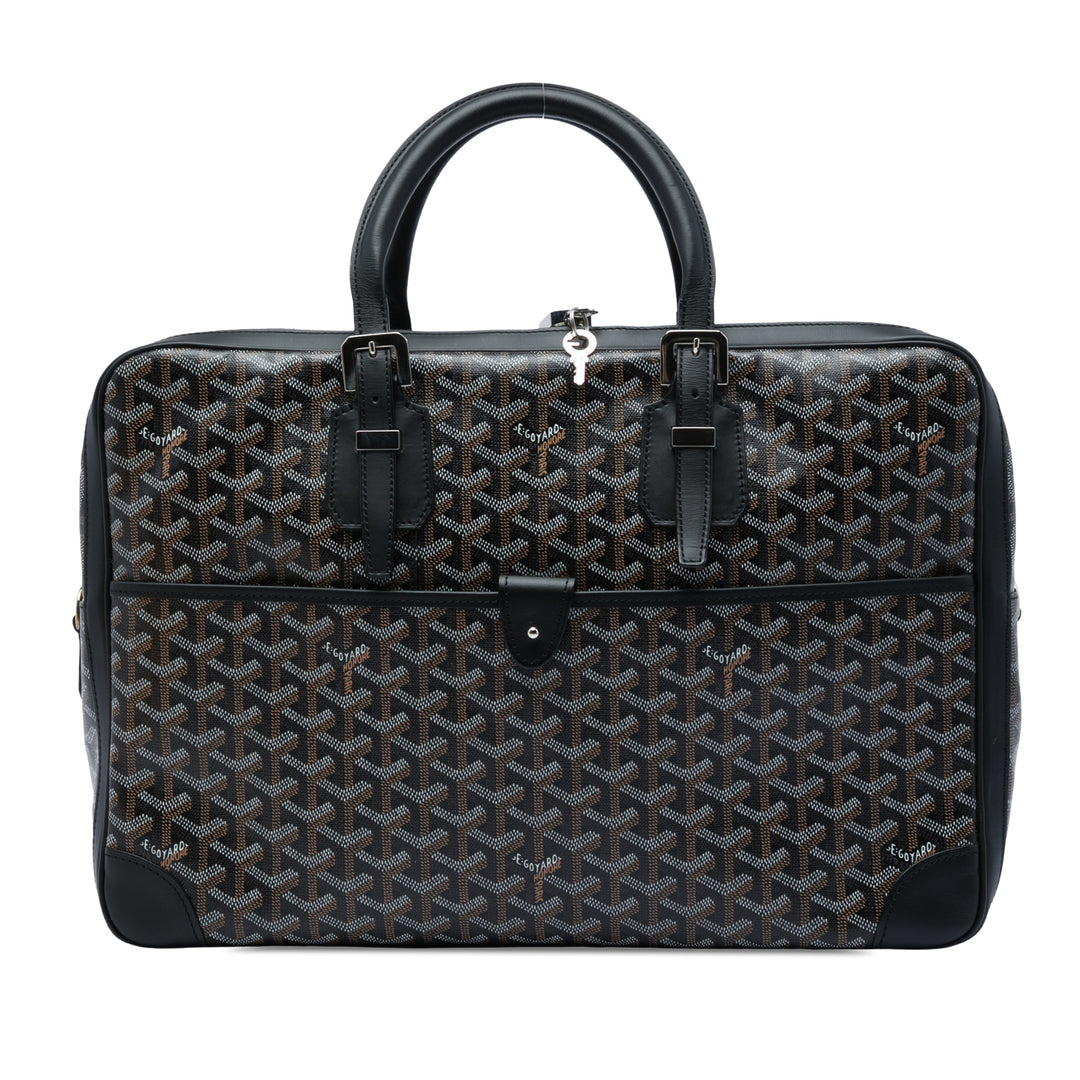 Goyard Ambassade MM Goyardine Noir