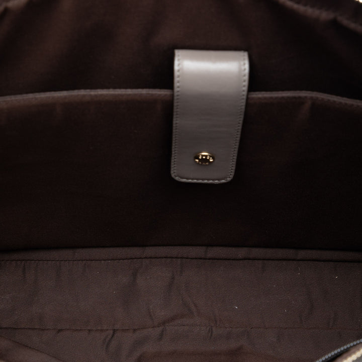 Diamante Business Sac Cuir de veau Gris