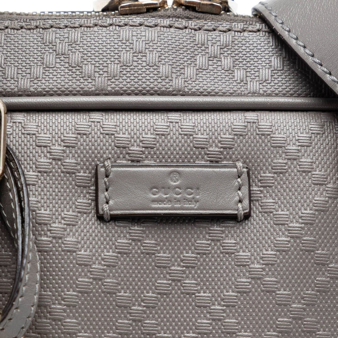 Diamante Business Sac Cuir de veau Gris