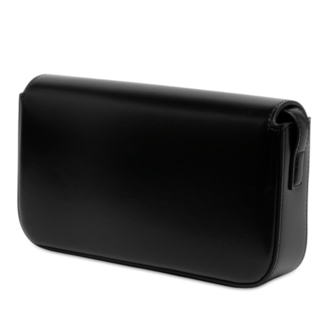 Celine brillant Triomphe Claude Sac Cuir de veau Noir – vue 2 – GABY PARIS
