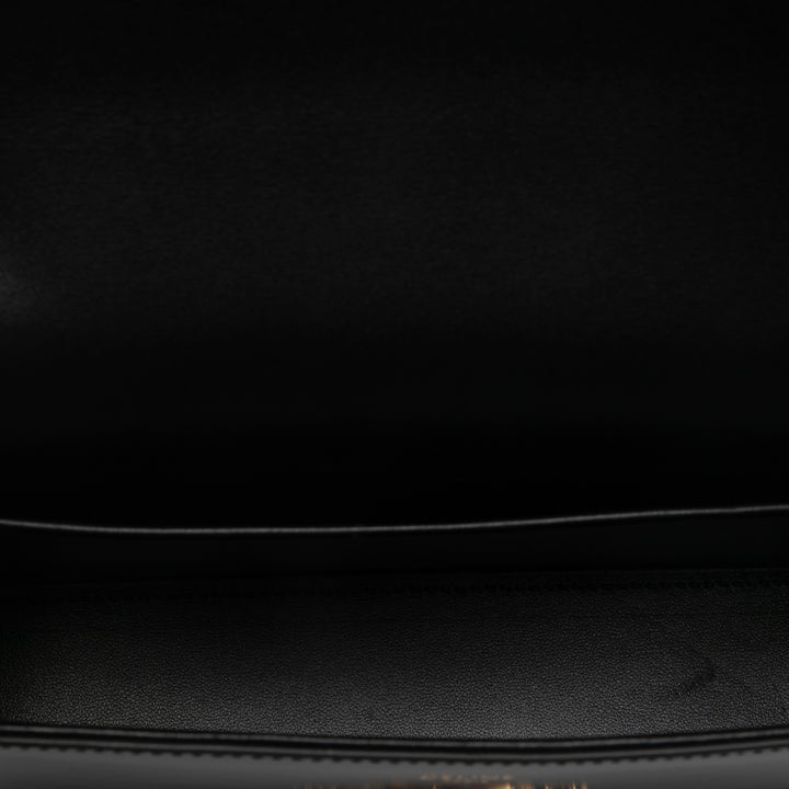 Celine brillant Triomphe Claude Sac Cuir de veau Noir – vue 4 – GABY PARIS