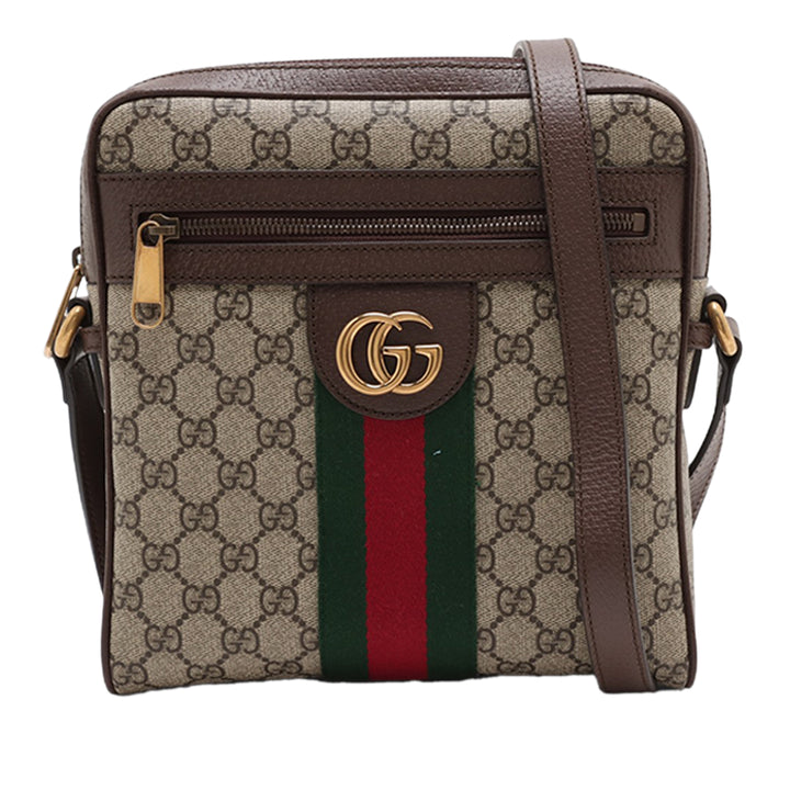 Gucci Small GG Supreme Web Ophidia Messenger Sac