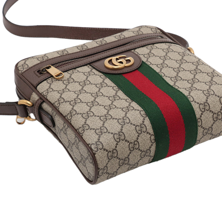 Gucci Small GG Supreme Web Ophidia Messenger Sac