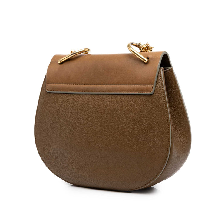 grainé Drew Sac Petit Cuir de veau grainé Marron