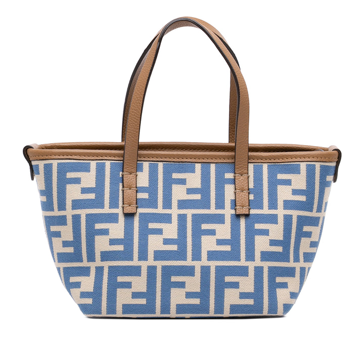 Fendi Mini Zucca Jacquard Roll Sac