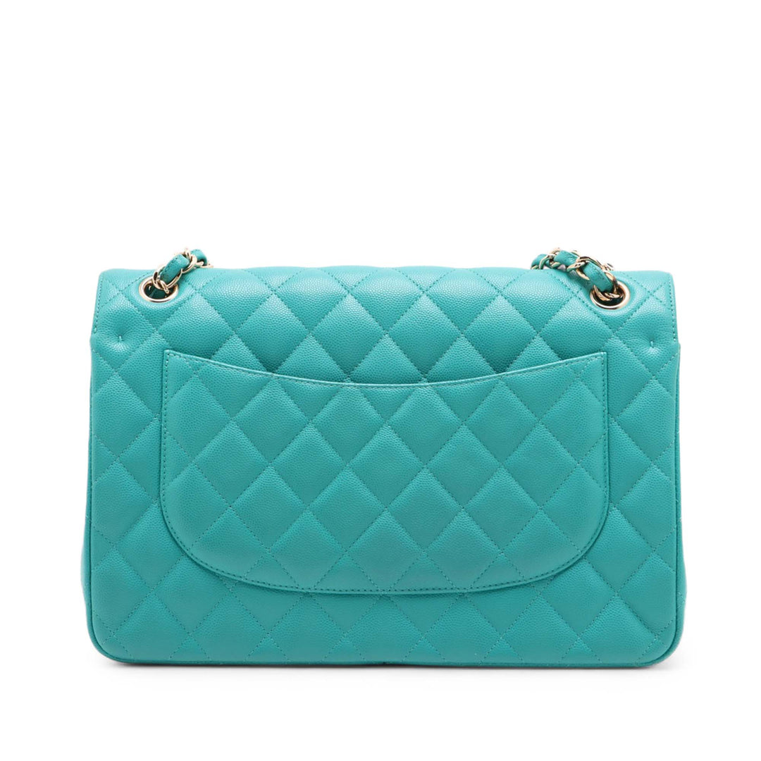 Chanel Jumbo Classic Caviar Double rabat