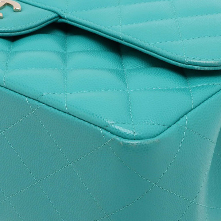 Chanel Jumbo Classic Caviar Double rabat