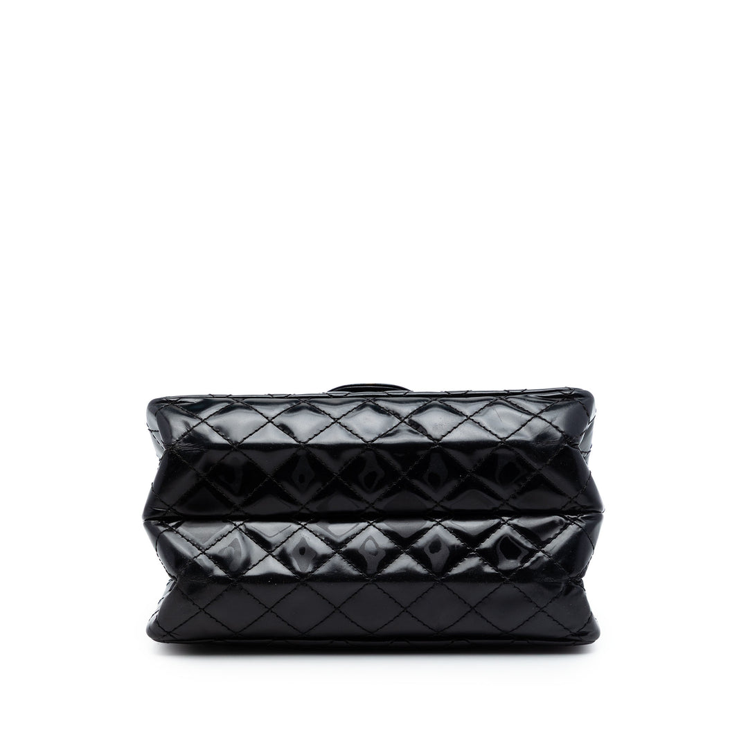 Chanel Matelassé Glazed Cuir de veau Reissue 2.55 Accordion à rabat 225