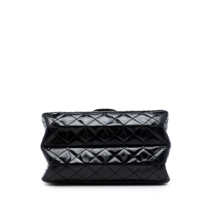 Chanel Matelassé Glazed Cuir de veau Reissue 2.55 Accordion à rabat 225