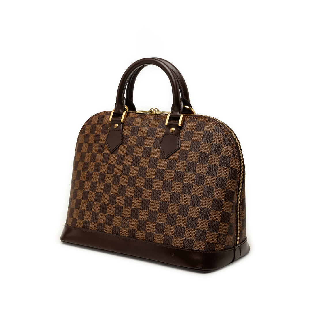 Alma PM Damier Ébène Marron