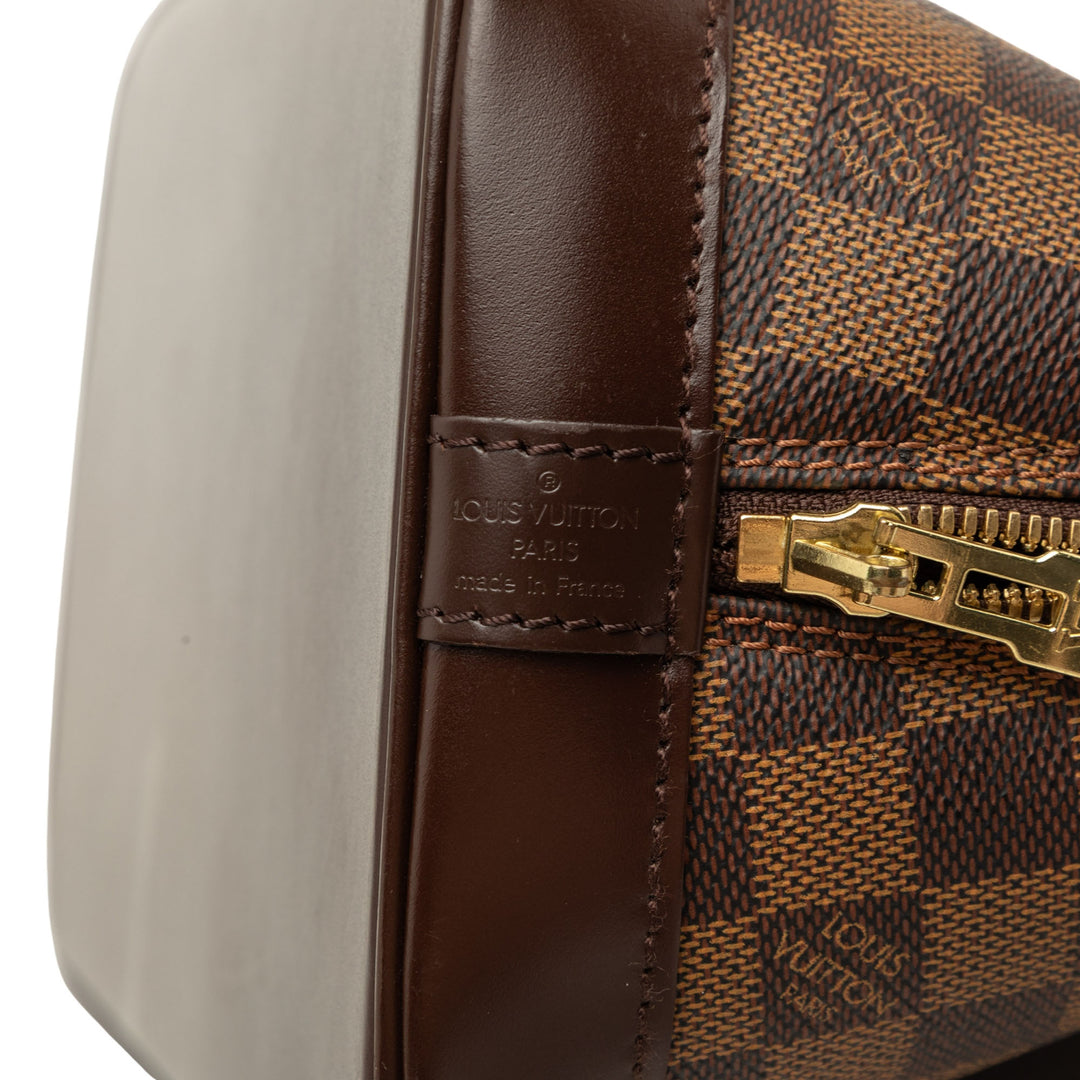 Alma PM Damier Ébène Marron