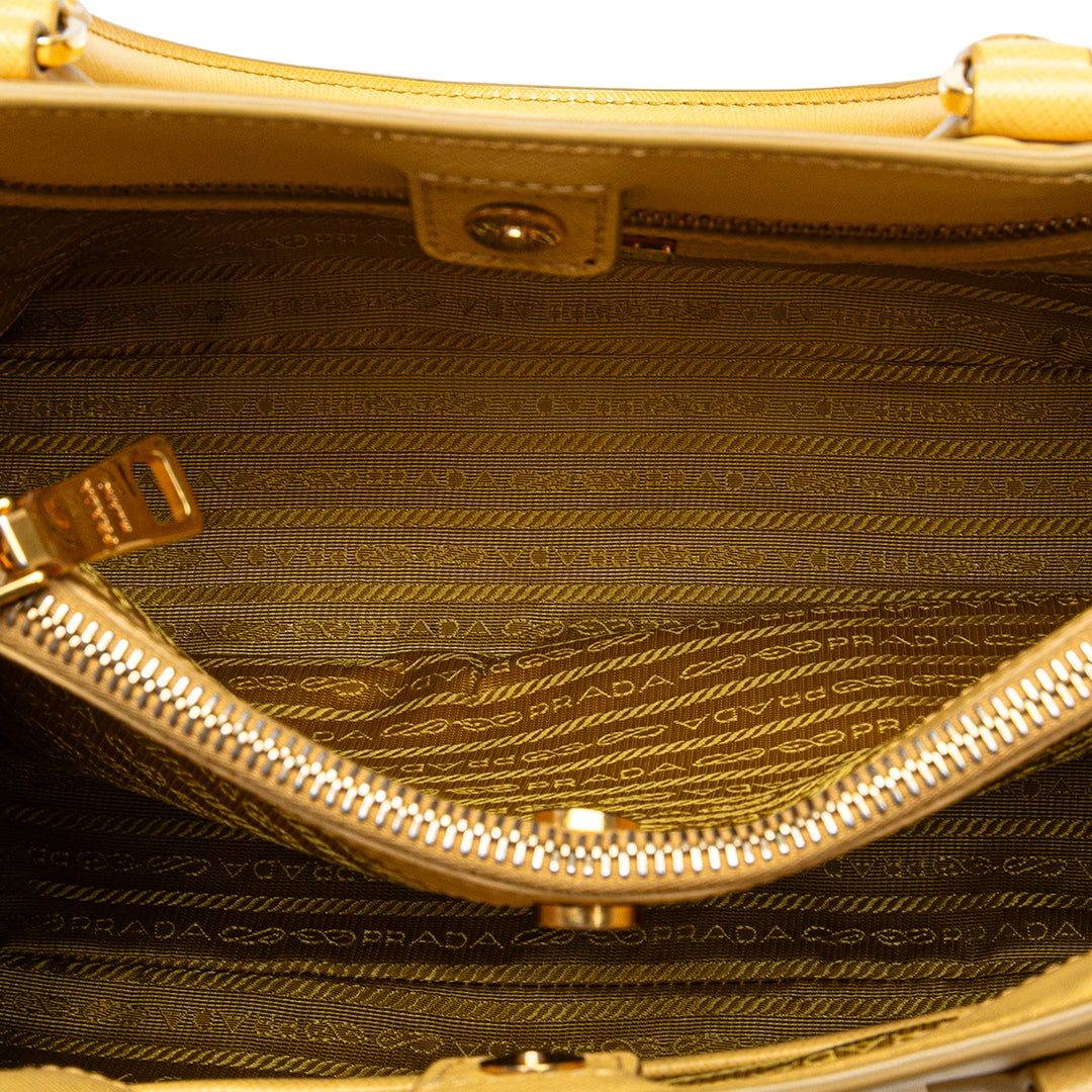 Prada Small Saffiano Lux Galleria Sac