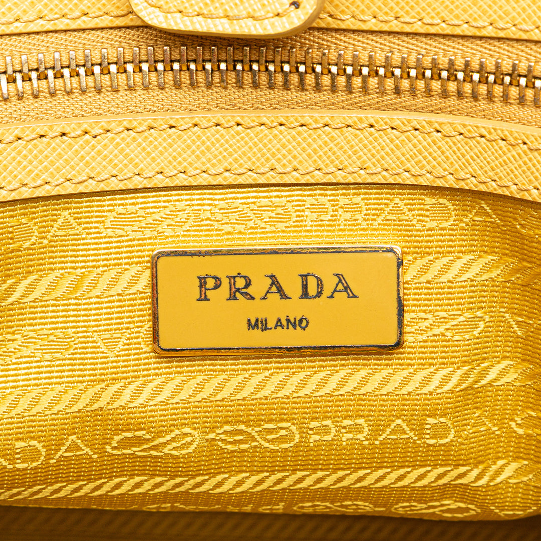 Prada Small Saffiano Lux Galleria Sac
