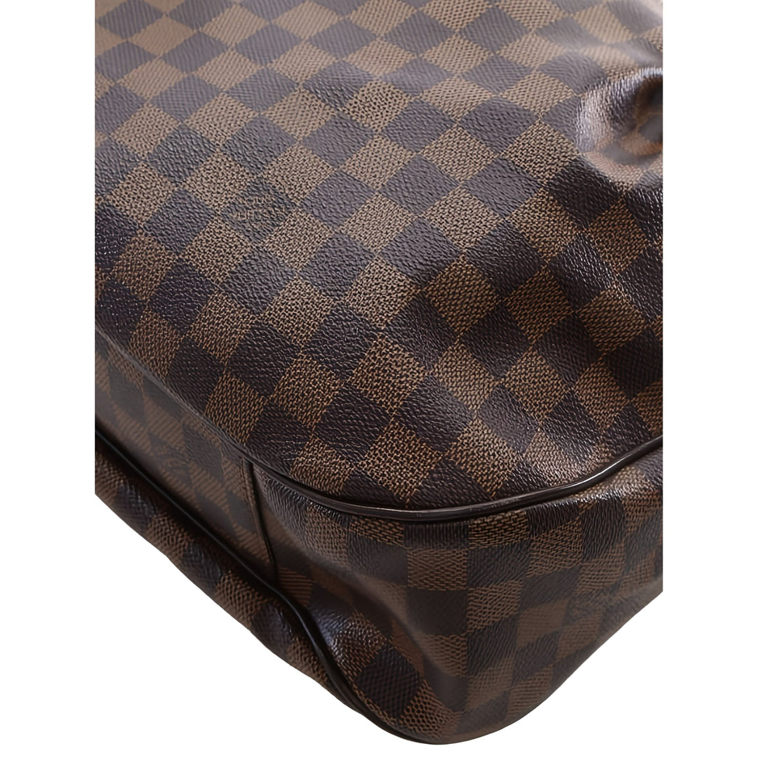 Louis Vuitton Sac à main Evora Damier Ébène MM Marron – vue 10 – GABY PARIS