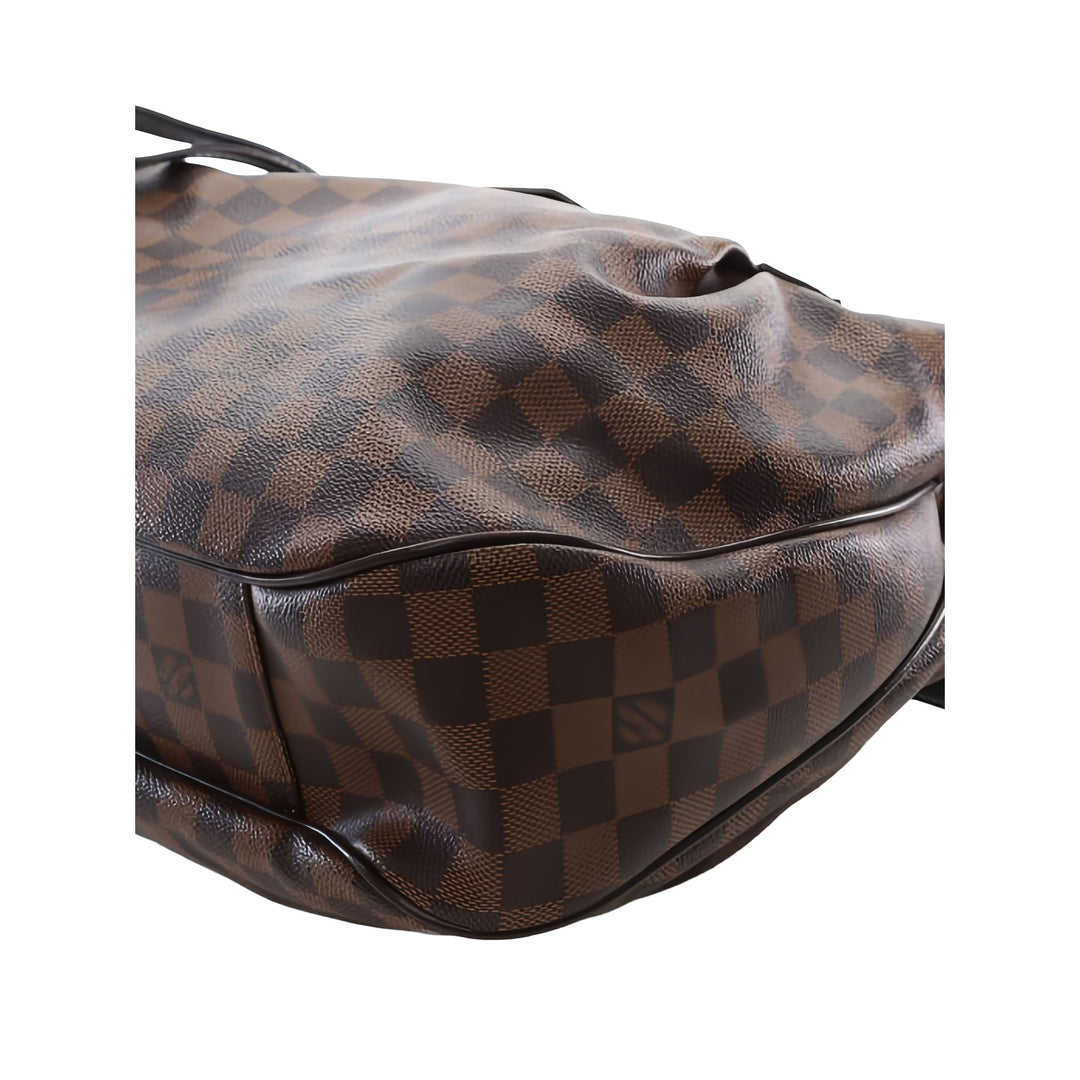 Louis Vuitton Sac à main Evora Damier Ébène MM Marron – vue 11 – GABY PARIS