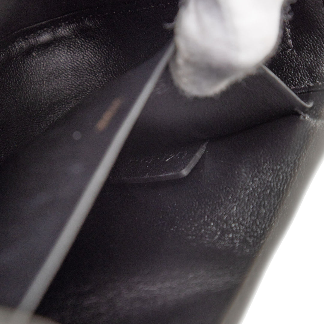 Celine brillant Cuir de veau Triomphe Claude Sac bandoulière