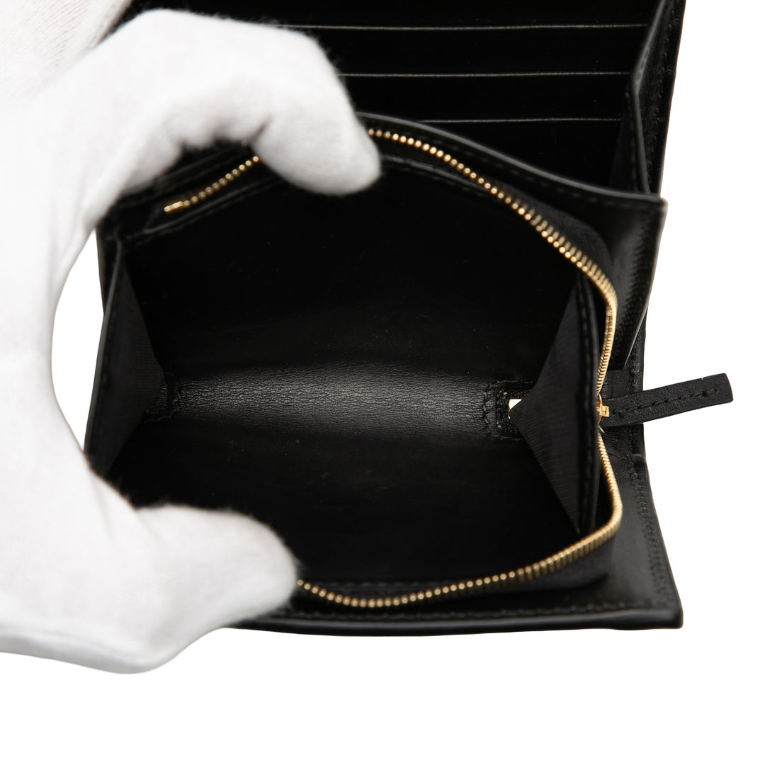Gucci GG Matelasse Cuir de veau Card Étui Portefeuille