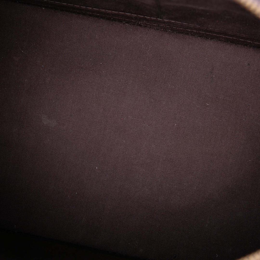 Alma PM Cuir verni Monogram Violet