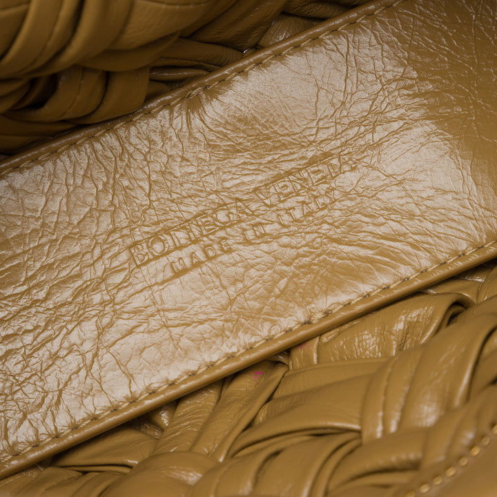 Bottega Veneta Sac porté épaule Intrecciato Kalimero Cha Cha nappa Marron – vue 5 – GABY PARIS
