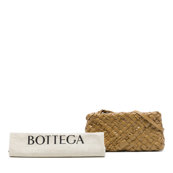 Bottega Veneta Sac porté épaule Intrecciato Kalimero Cha Cha nappa Marron – vue 7 – GABY PARIS