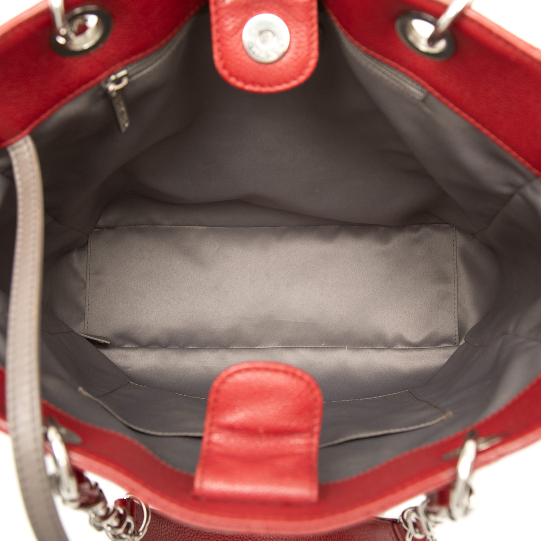 Chanel Caviar Vertical Grand Shopping Cabas