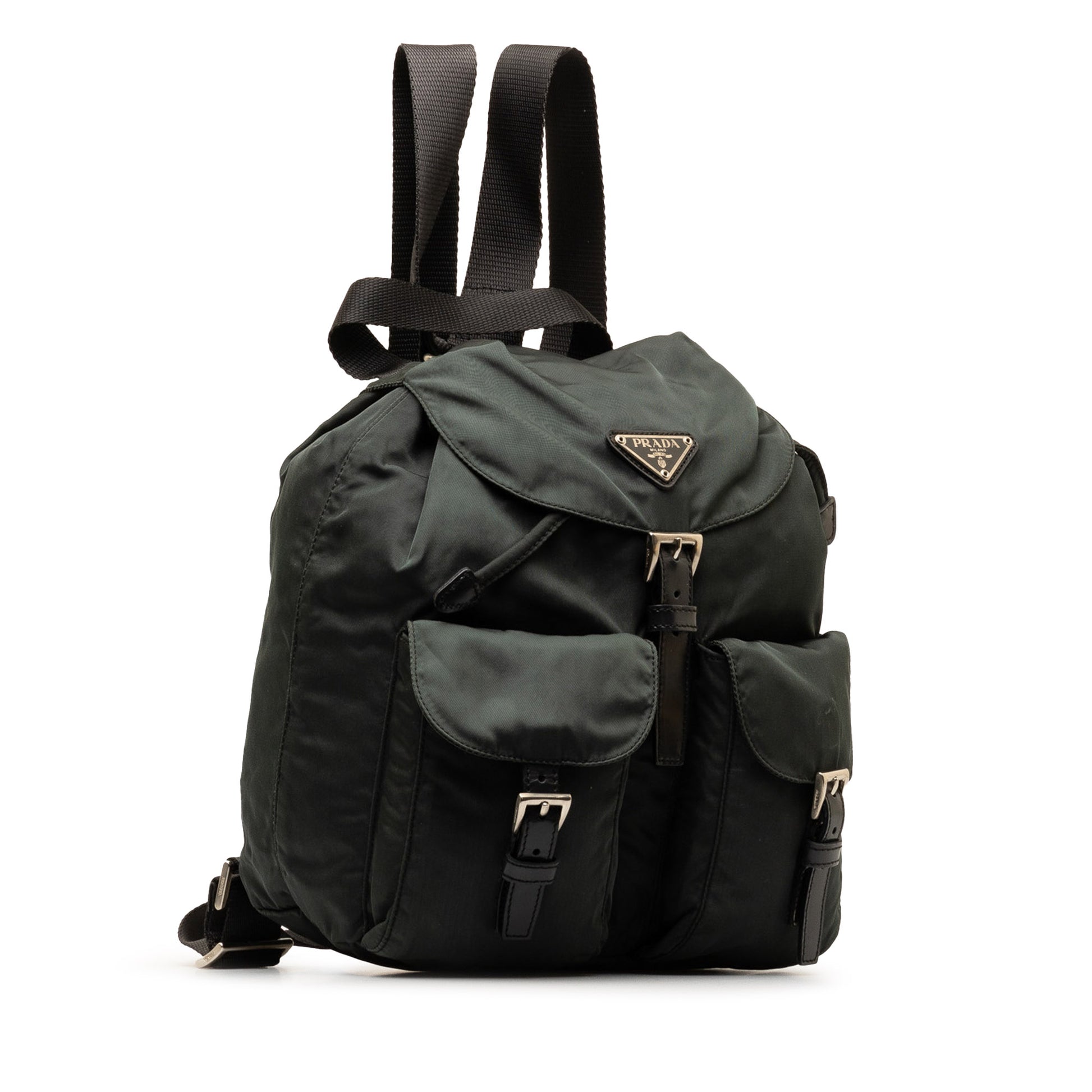 Tessuto Backpack Green - Gaby Paris