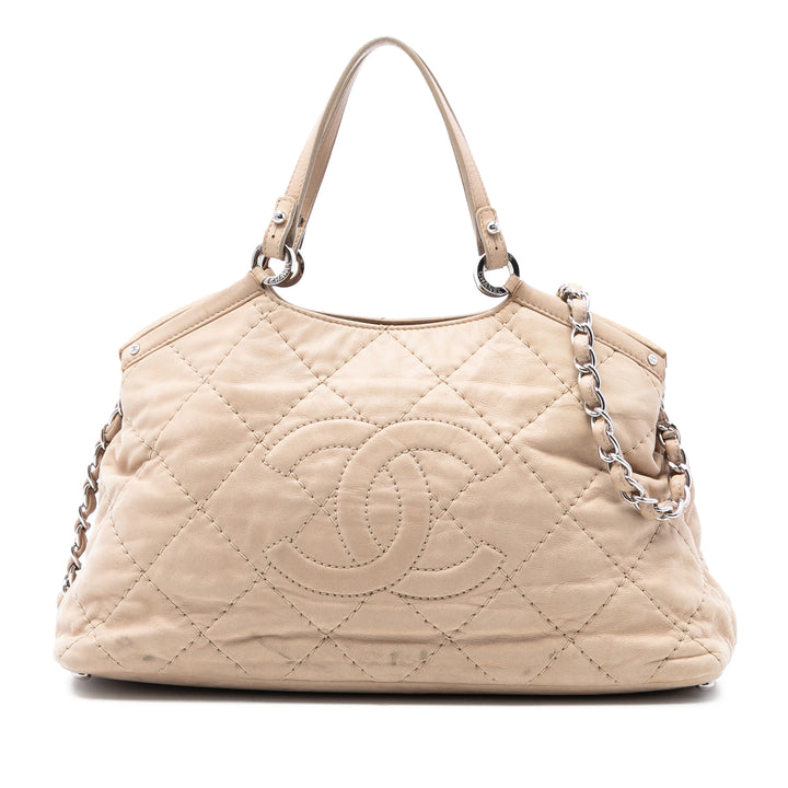 Chanel Small Iridescent Cuir de veau Sea Hit Cabas