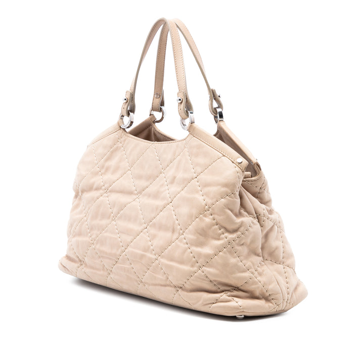 Chanel Small Iridescent Cuir de veau Sea Hit Cabas