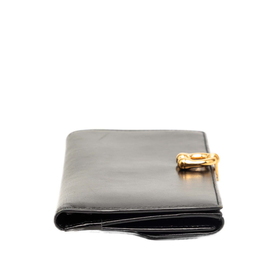 Gucci Cuir de veau Horseshoe Portefeuille long