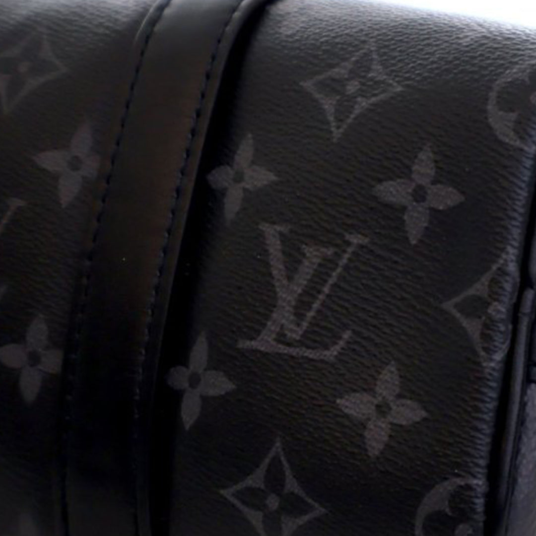Reverse Keepall Bandouliere 25 Monogram Eclipse Noir