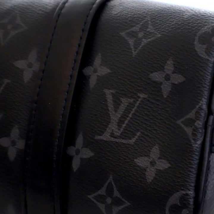 Reverse Keepall Bandouliere 25 Monogram Eclipse Noir