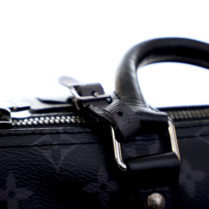 Reverse Keepall Bandouliere 25 Monogram Eclipse Noir