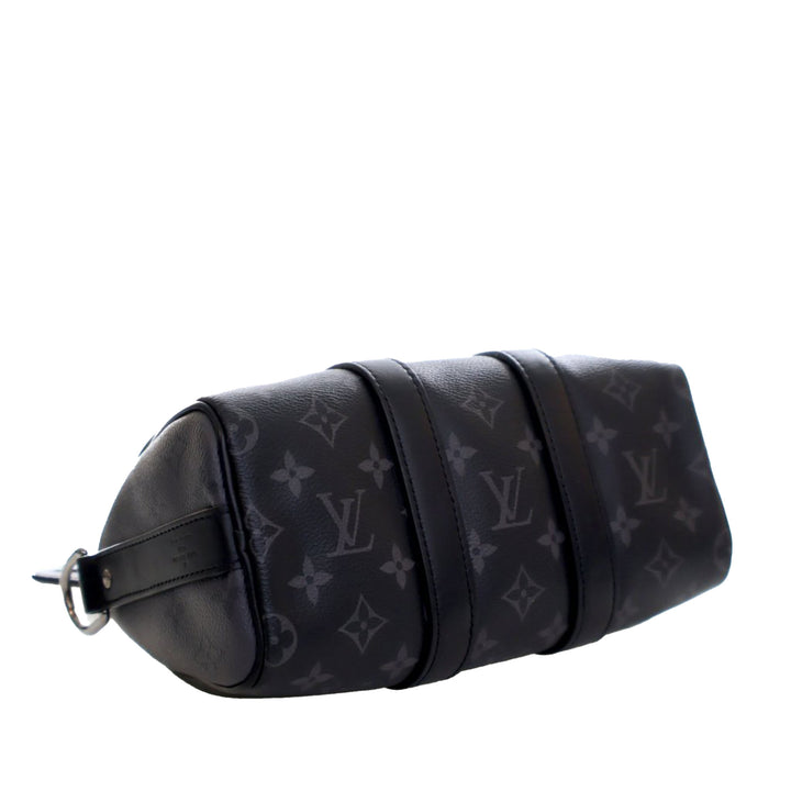 Reverse Keepall Bandouliere 25 Monogram Eclipse Noir