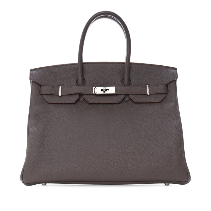 Hermès Togo Birkin Retourne 35 Gris