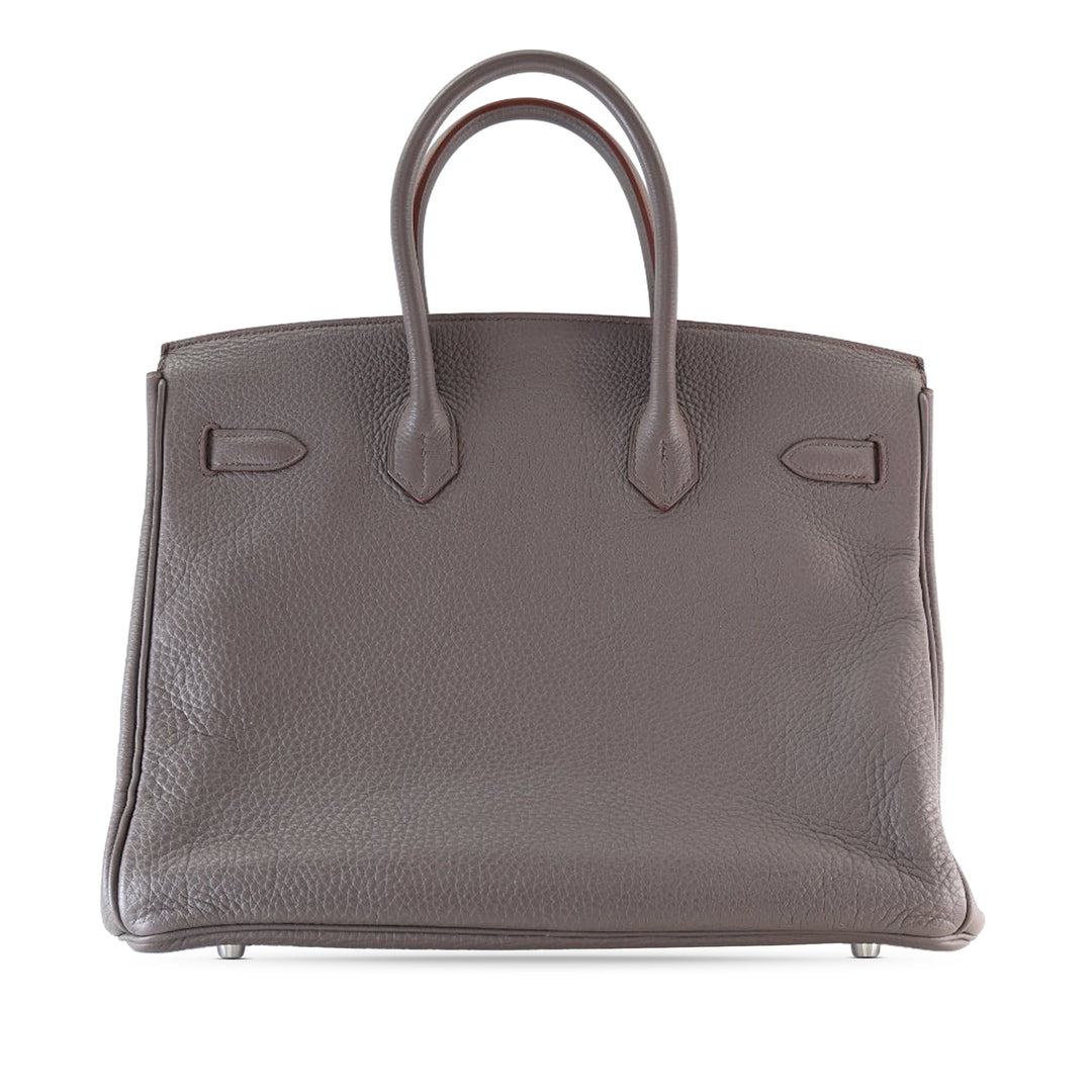 Hermès Togo Birkin Retourne 35 Gris
