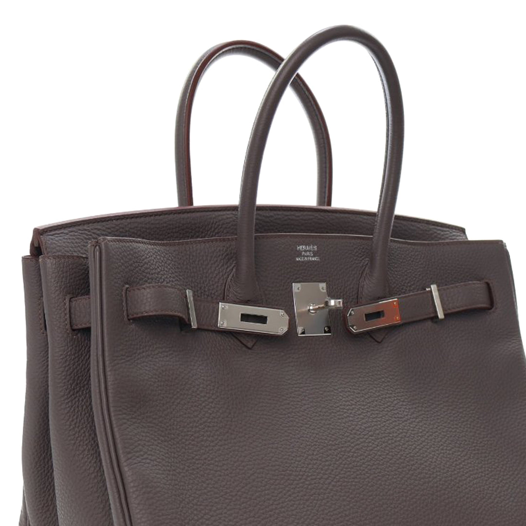 Hermès Togo Birkin Retourne 35 Gris