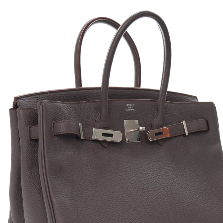 Hermès Togo Birkin Retourne 35 Gris