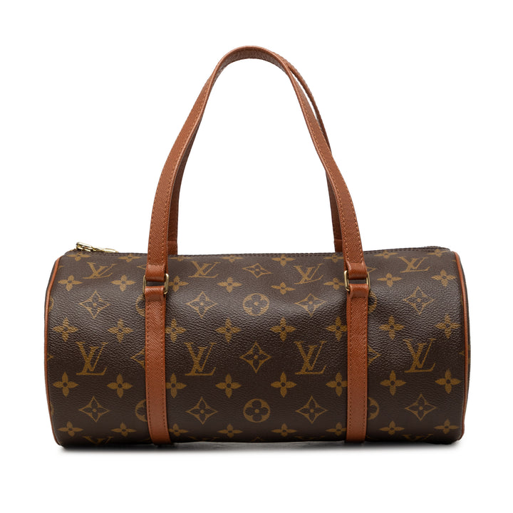 Papillon 30 Monogram Marron