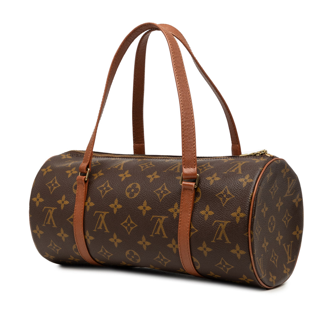 Papillon 30 Monogram Marron
